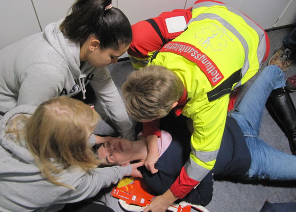 Besuch beim Rettungsdienst